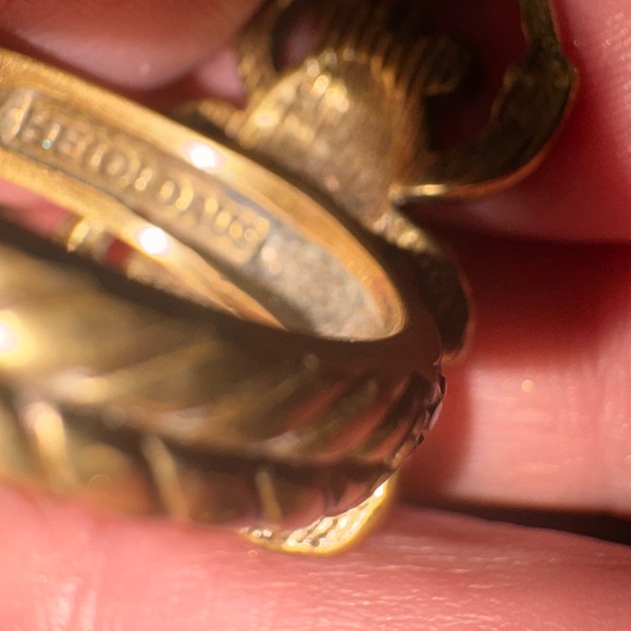 Heidi Daus Multicolored Crystal Beetle Ring Size 8 (NO LONGER IN PRODUCTION) - Picture 4 of 4